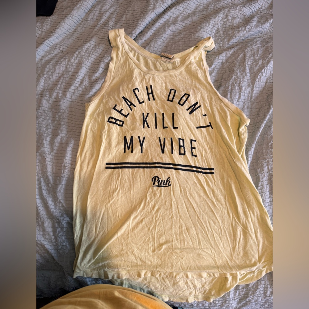 Beach don’t kill my vibe tank top